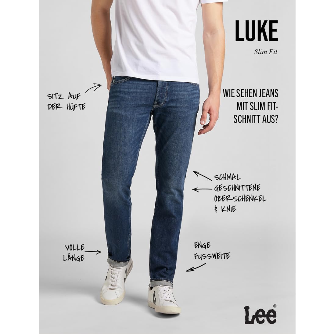 Lee Herren-Jeans Luke – Bild 4
