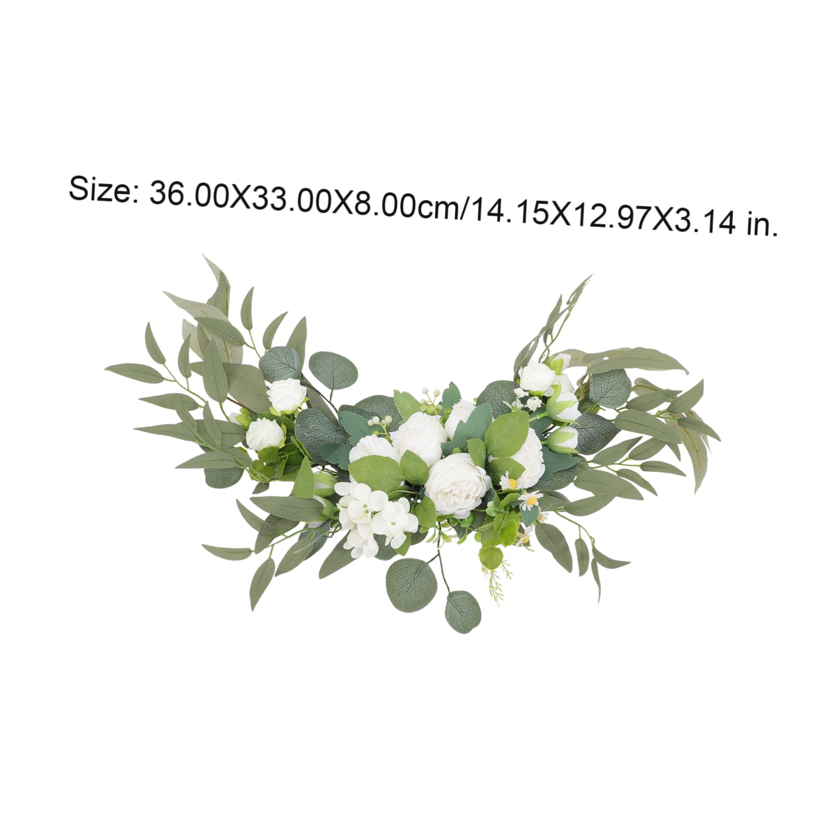 Mikikit 2piezas Decoración Flores Artificiales para De Boda Letrero De Bienvenida Flores Falsas para De De Boda Decoraciones De Eventos