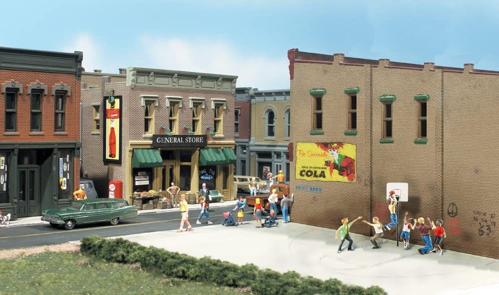 Scenic Accents Shootin' Hoops (6) O scale Woodland Scenics