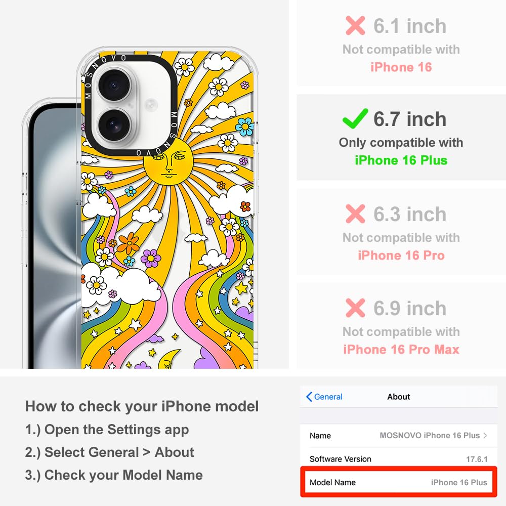 MOSNOVO Case for iPhone 16 Plus - Image 2