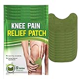 Knee Patches,60 counts/5 packs Herbal Patches for Knee,Warming Herbal Relief Patches for Knee
