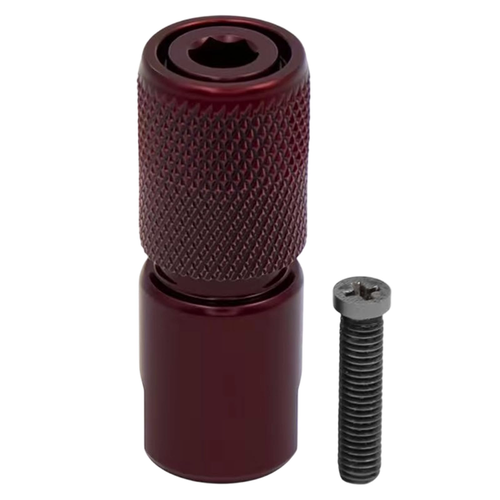 Carbon Steel Hexagon Shanks Adapter for M-10 Corner Grinder to 6.35MM Shank with Rustproof Coating Fast Change Adapter