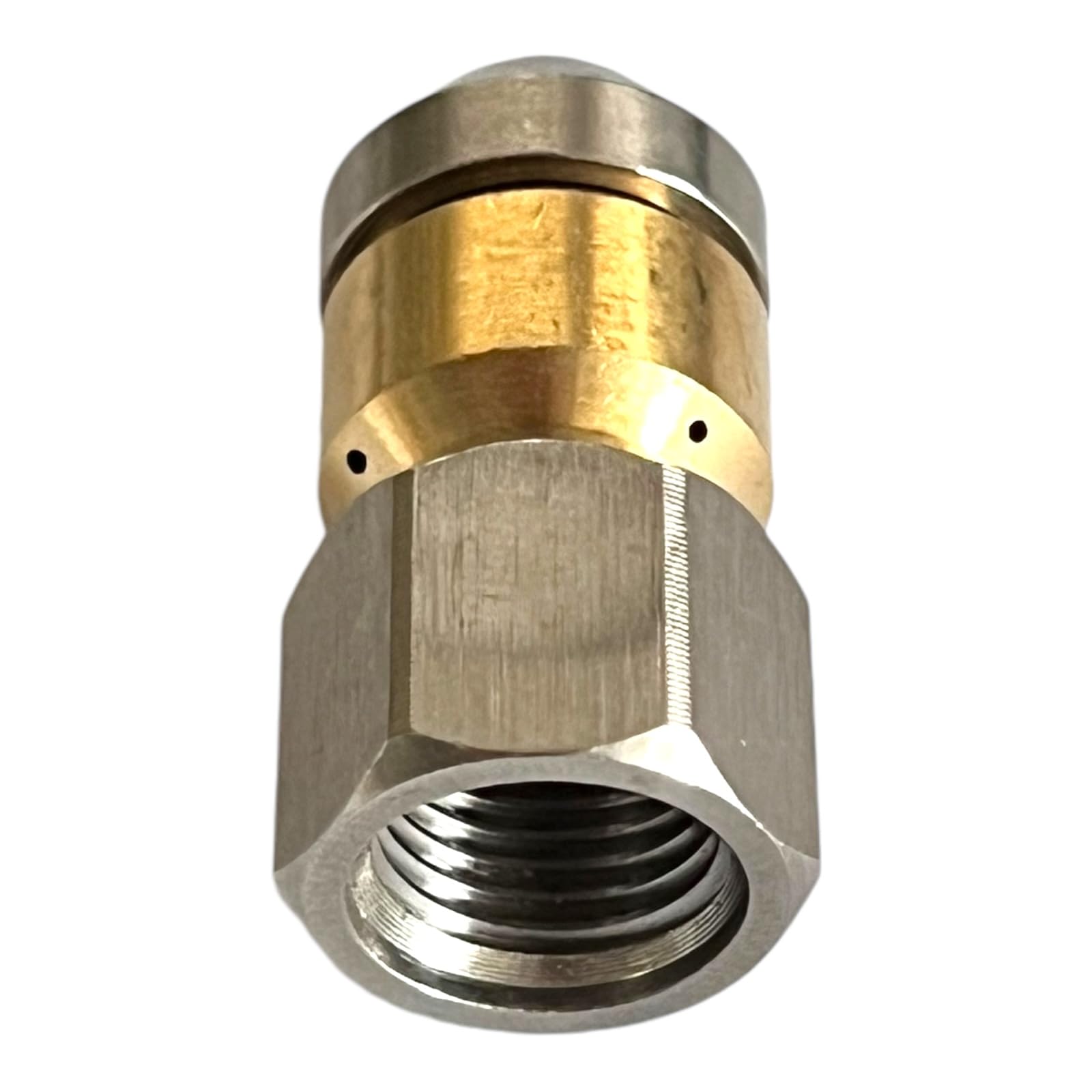 Buse De Nettoyage Canalisations Pour Nettoyeur Haute Pression - Filetage 1/8 Ou 1/4, Acier Inox Et Laiton - Pour Kärcher, Nilfisk... - 10