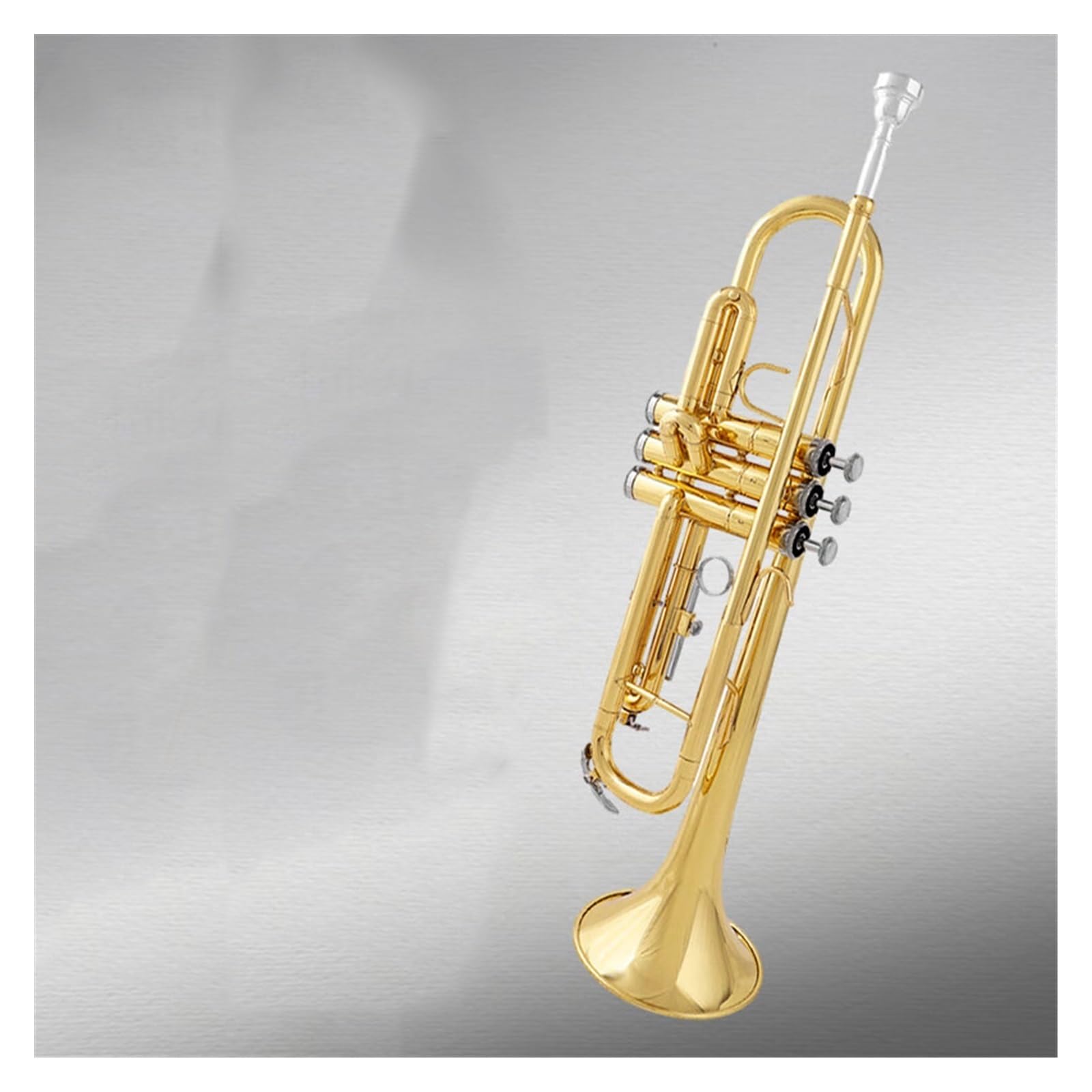 trąbka instrument Trąbka B-dur dla dzieci początkujących uczniów grających na stopniowanych lakierowanych zachodnich instrumentach dętych