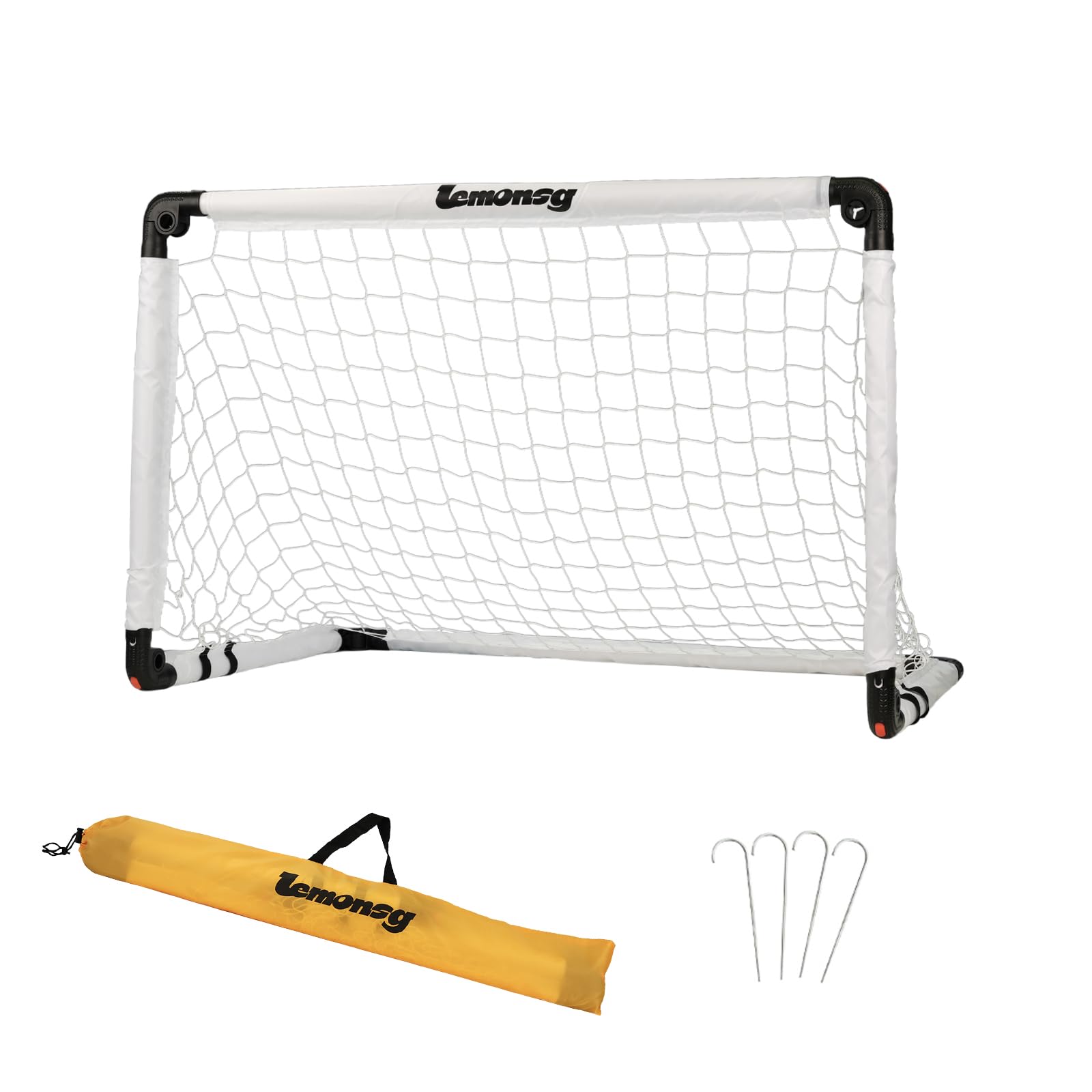 Portable Football Goal for Kids, Foldable Toddler Football Goal with Mini Football, Indoor Football Goal for Garden Indoor Outdoor Play, Toys for Children