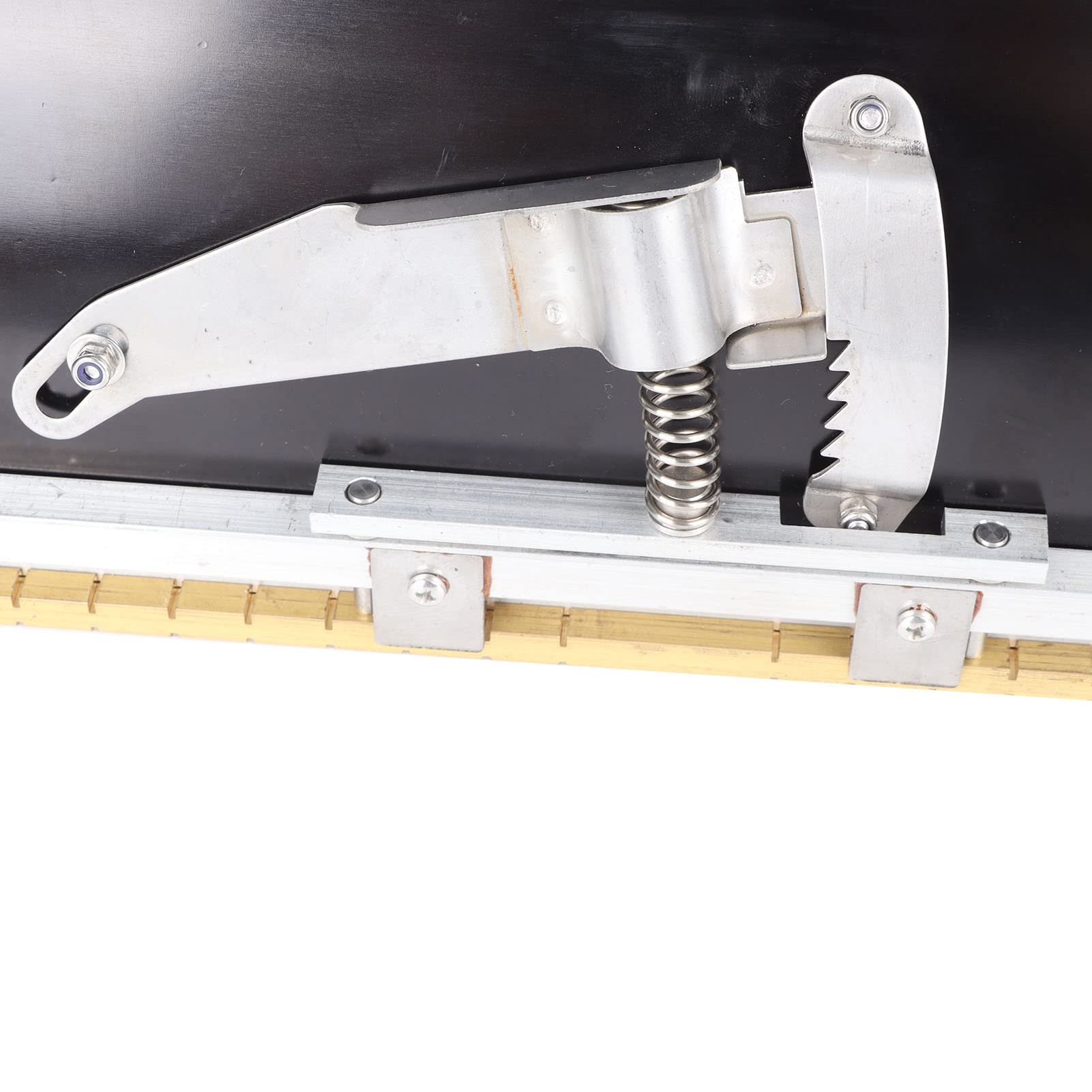 Scatola di Finitura per Cartongesso Strumento Efficiente per Intonacare le Pareti per la Pittura Murale Domestica Lega di Alluminio Nera (10 pollici)