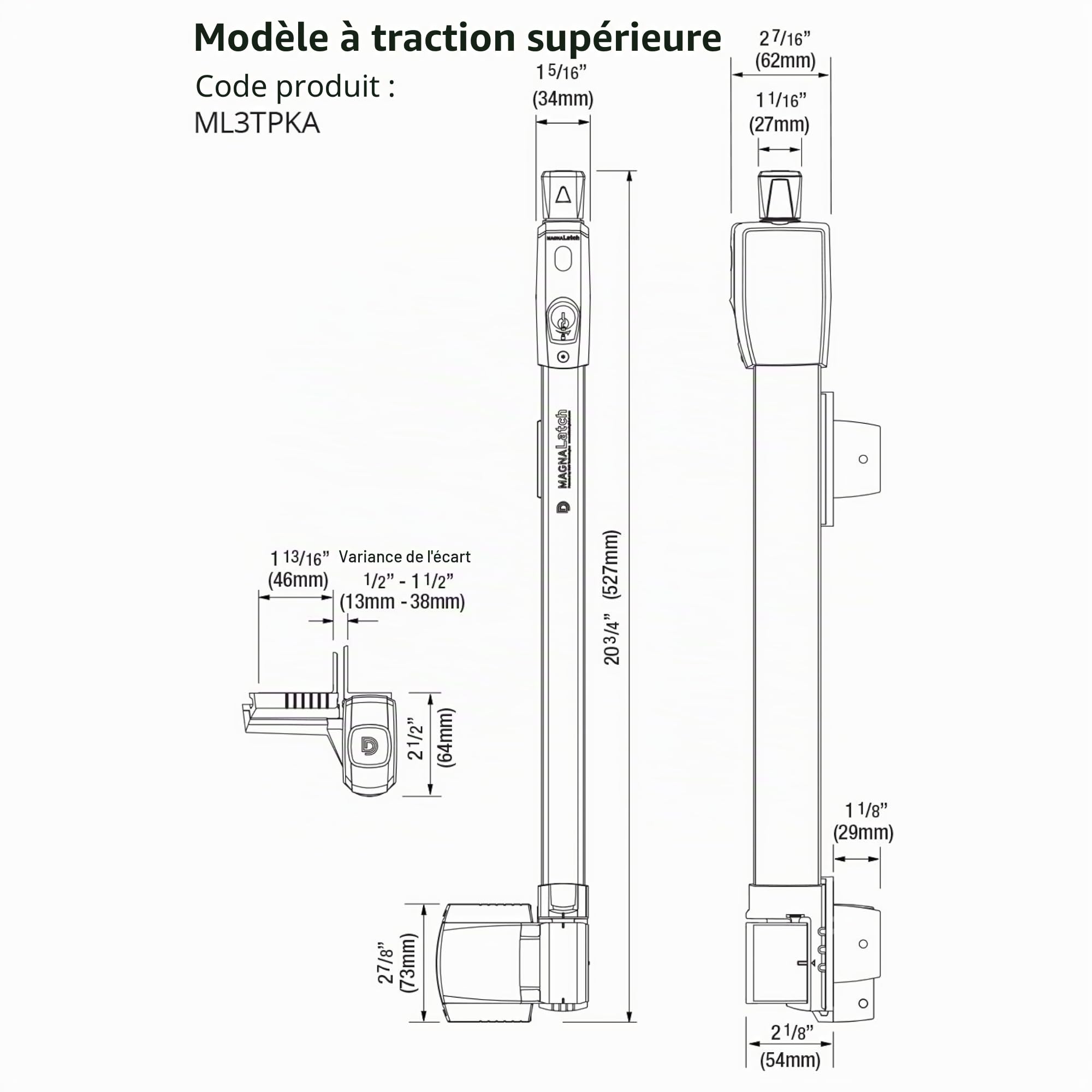 National Hardware N346-210 Loquet de sécurité pour piscine