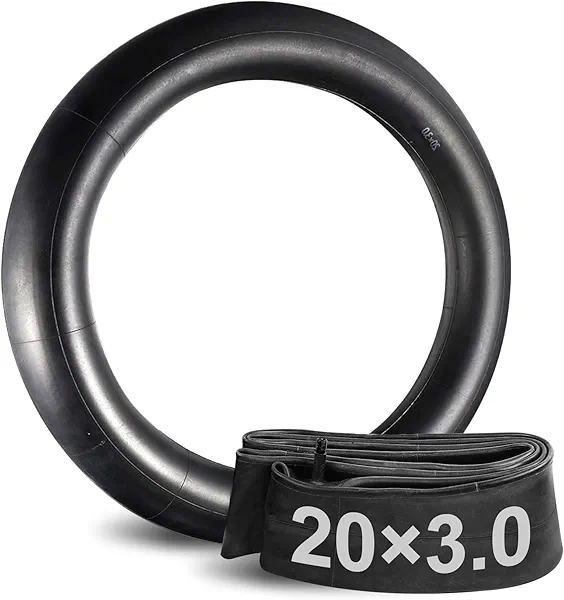 2 Pack of Fat Tire Bike Inner Tubes, 20/26x3.0/4.0 Heavy Duty Bike Tube, 32mm Schrader Valve Premium Quality Inner Tube