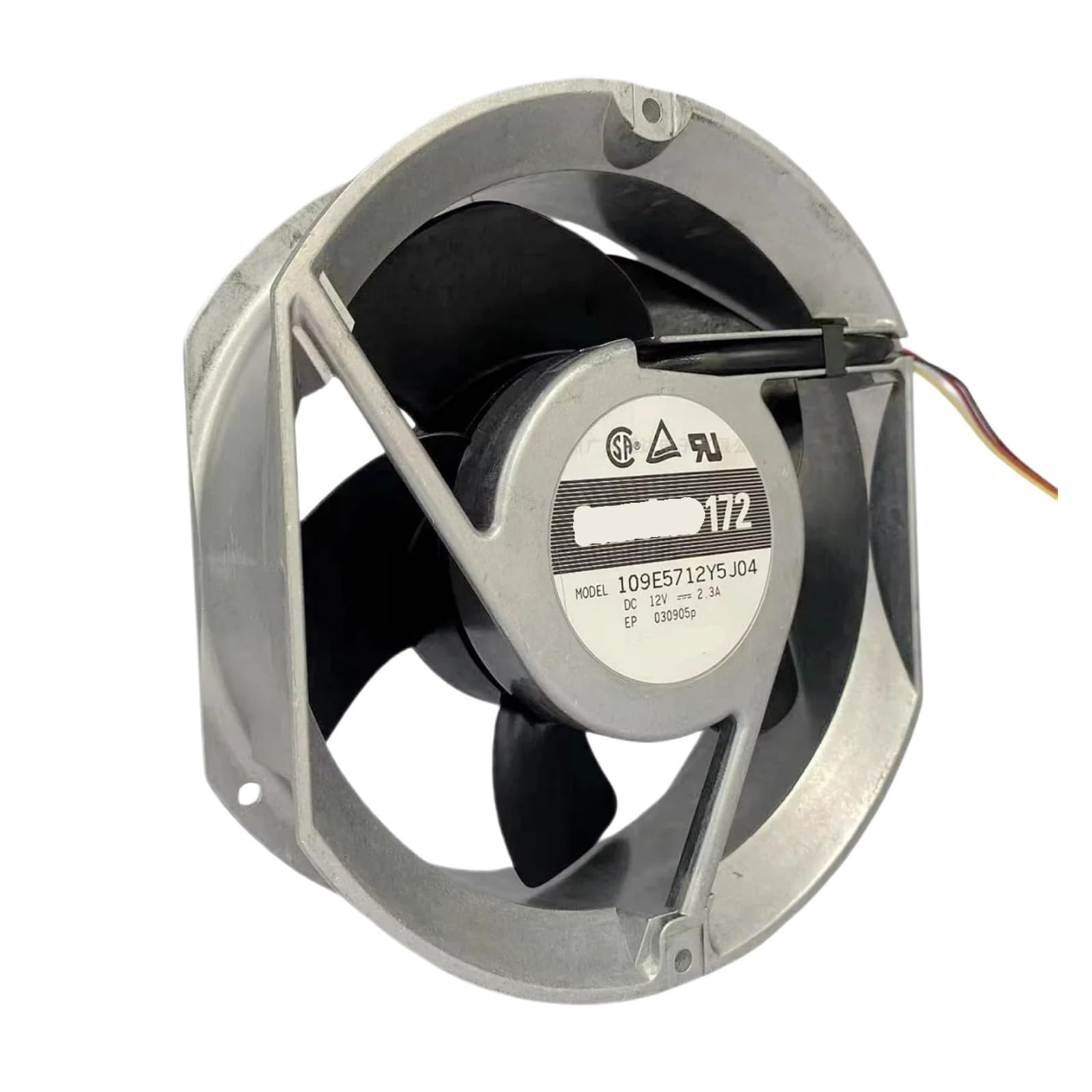 WEUSANXPL 109E5712Y5J04 172x150x51mm 12V 2.3A Dual Ball Bearing Cooling Fan 3800RPM 282CFM