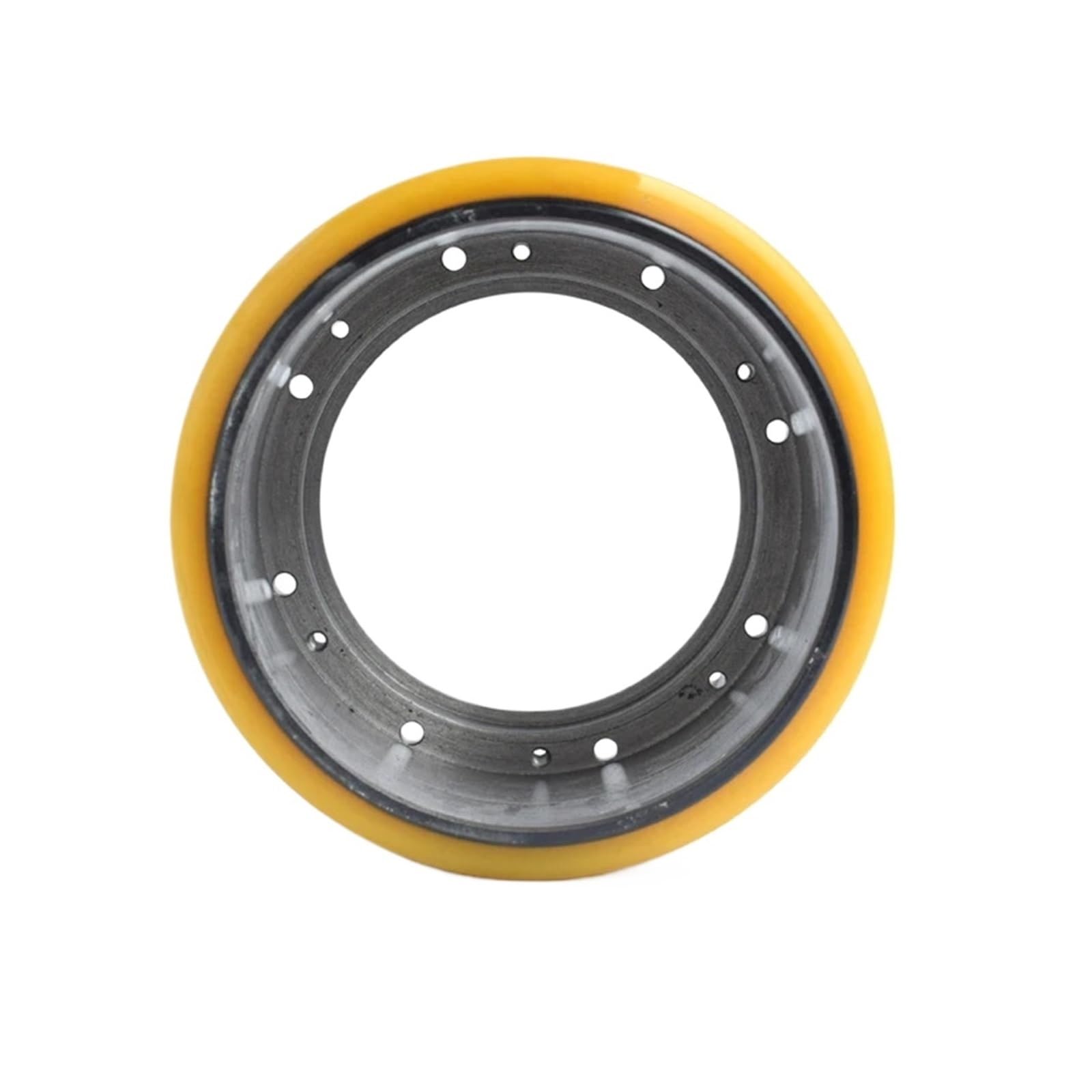 QfUxYYSLD Forklift Parts 210 * 75/83mm PU Wheel with 8 Holes