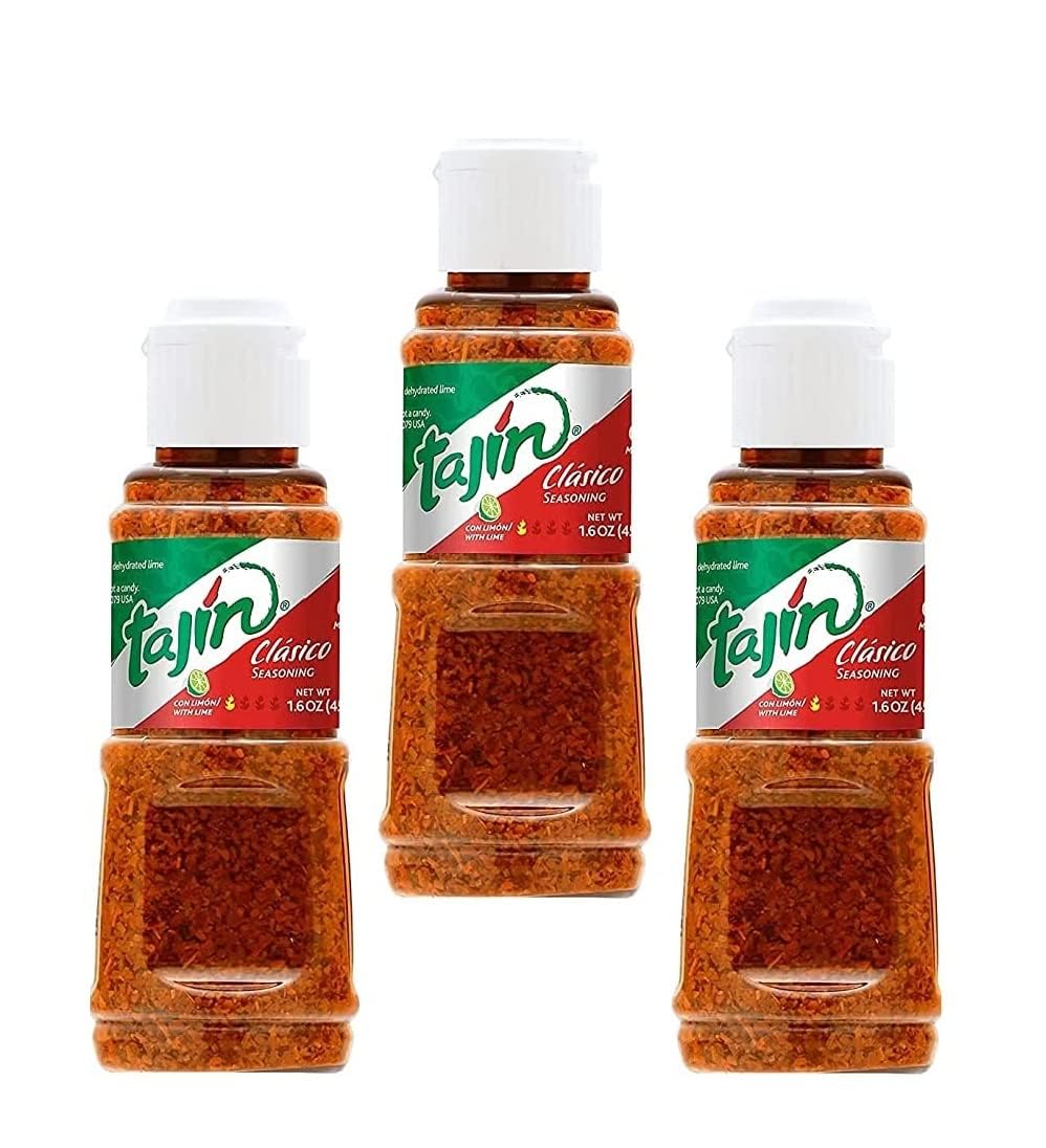 Tajín Clásico Chile Lime Seasoning Mini Bottle, Perfect for Snacks, Fruits, Veggies, and More, Sprinkle, Savor, and Delight Mild Travel Pack Each 0.35 oz 10g Pack Of 3 (USA) (B0CRZ6Y6KH) Amazon Price History, Amazon Price Tracker
