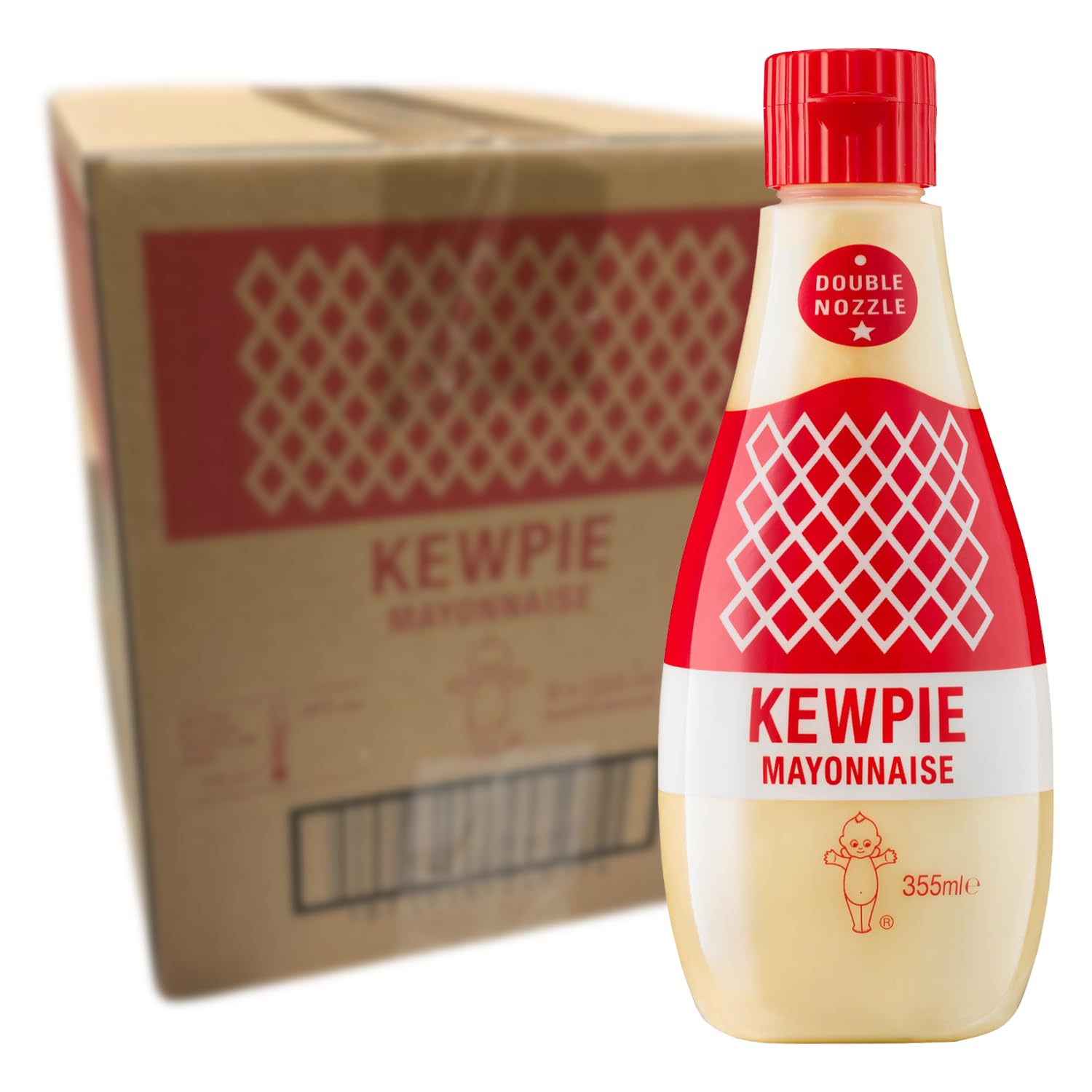 KEWPIE - Mayonnaise Japanischen Stil - 6 X 355 ML - Multipack