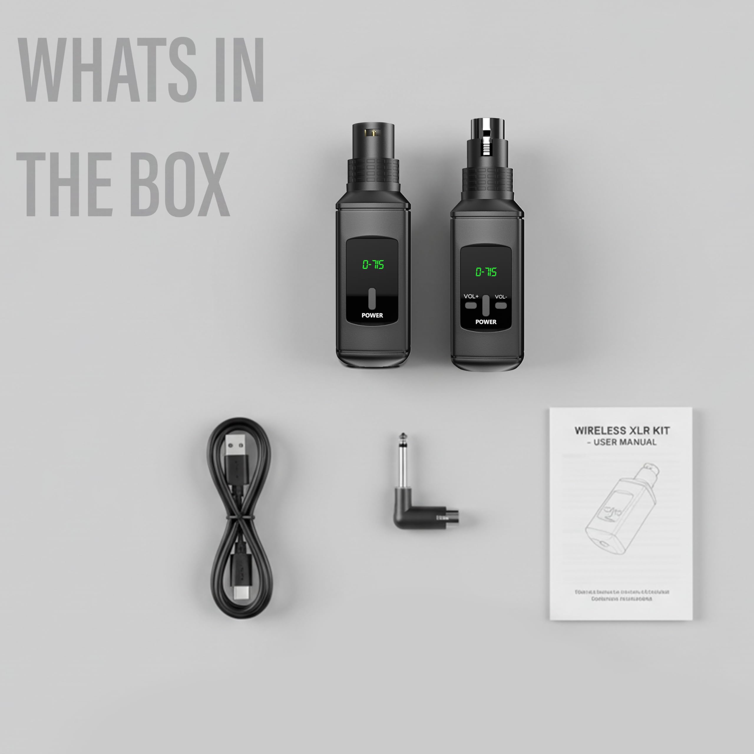 DIGIMORE Wireless Microphone System | 2.4GHz Digital Modulation | 50m Range | High S/N Ratio >90dB | Ideal for Recording, Streaming & Public Speaking (D-715) — Amazon image 7