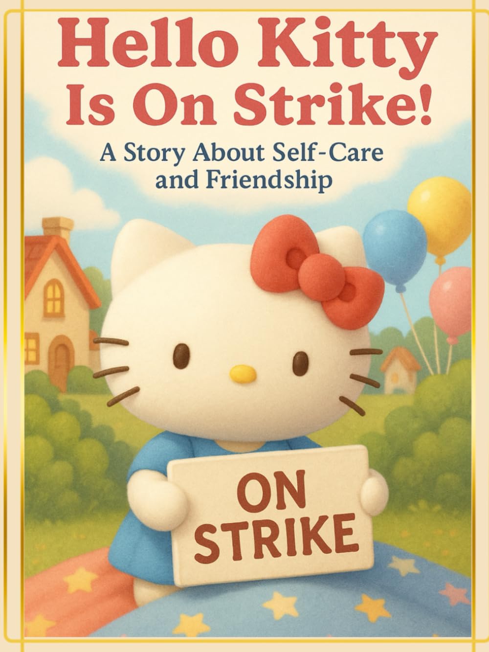 Hello Kitty Is On Strike! A Story About Self-Care and Friendship