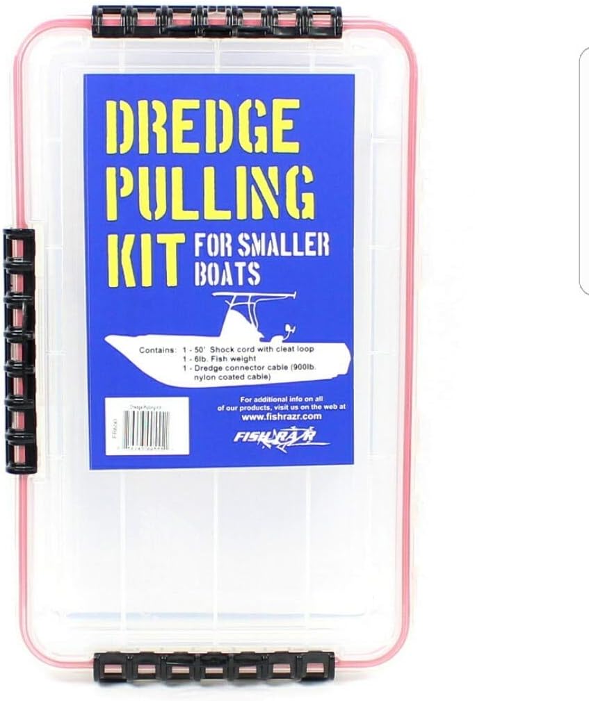 Fish Razr FR996 Dredge Pulling Kit in Waterproof Box with