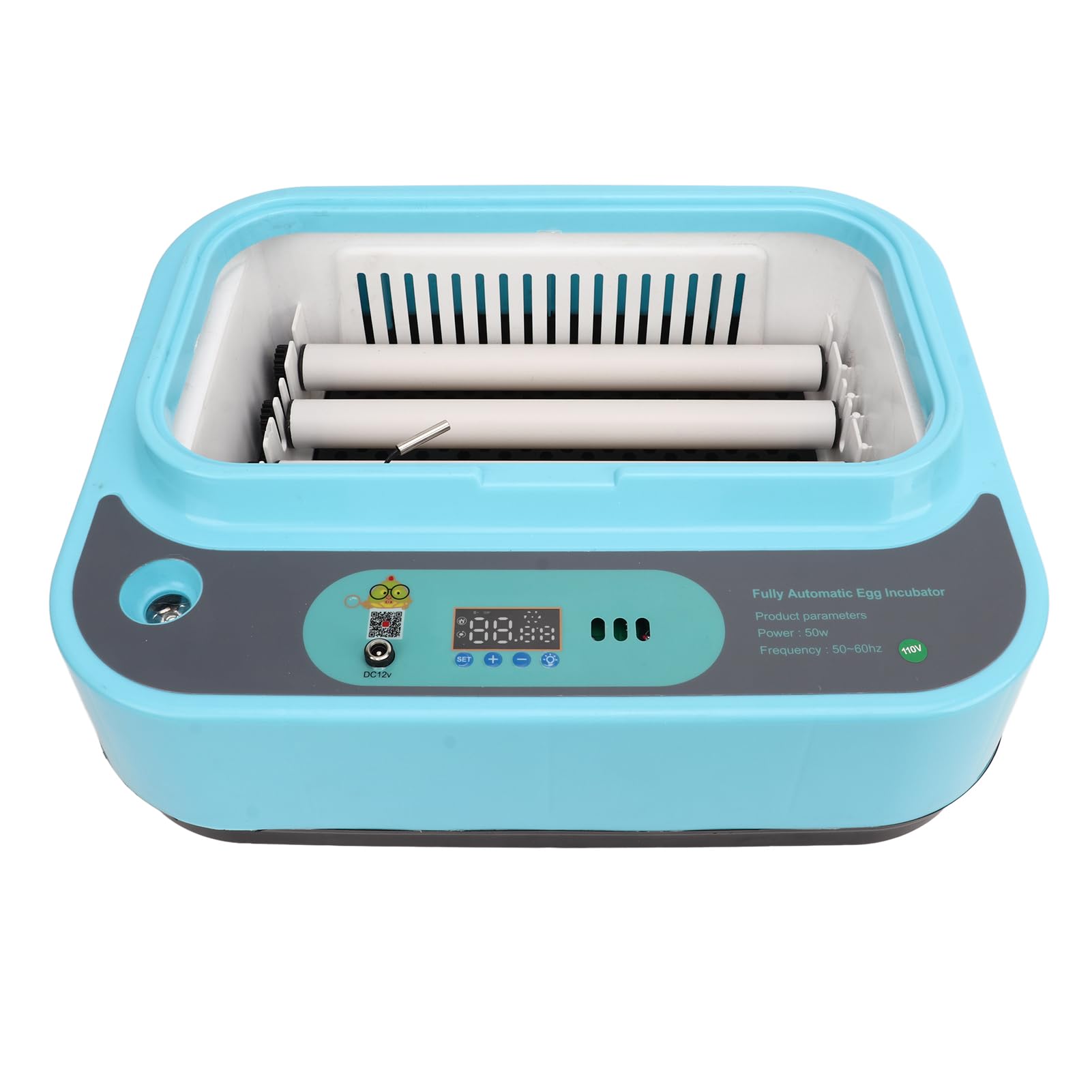 Egg Incubators for Hatching Eggs, 15 Eggs Chicken Egg Incubator with Automatic Turning