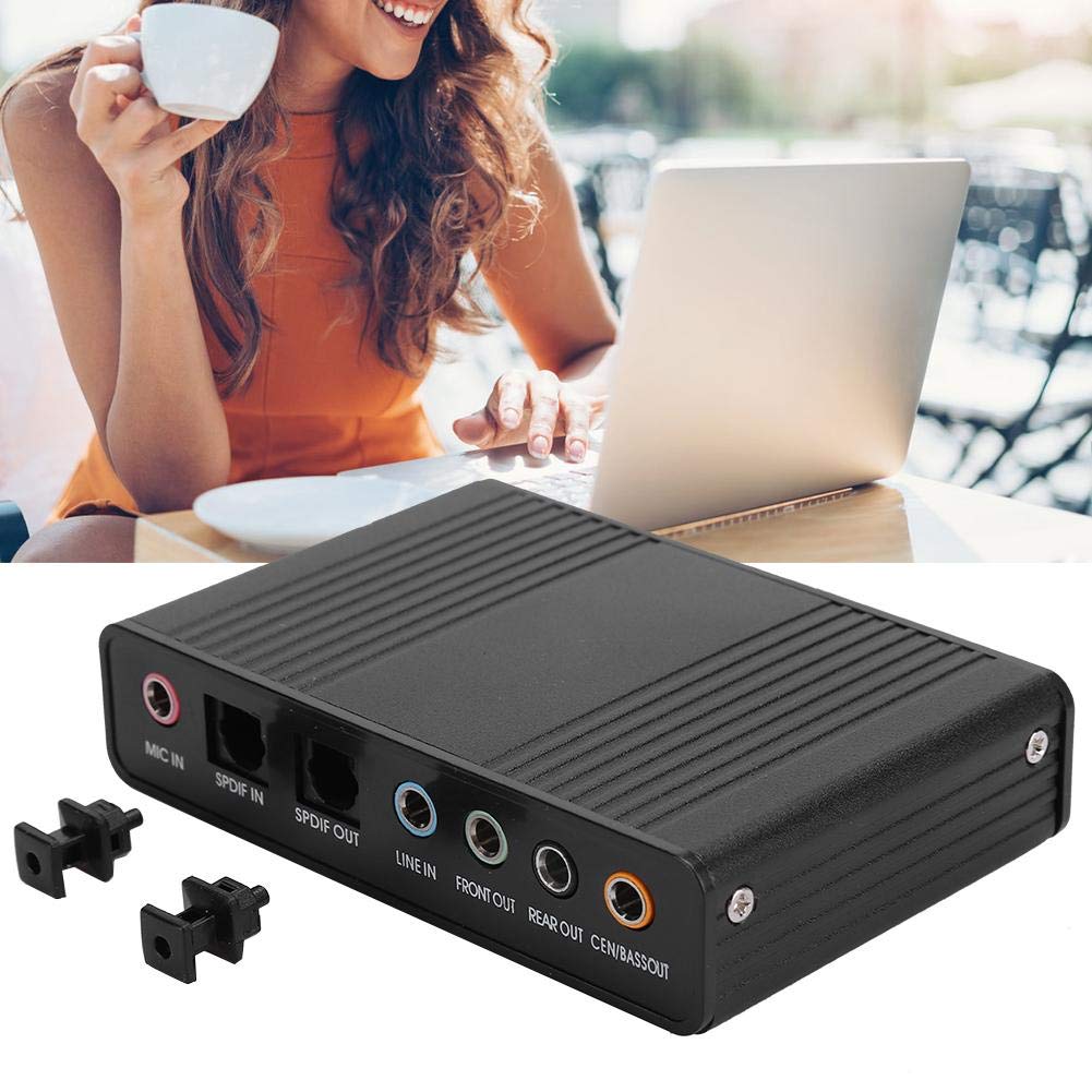 Amazon | fosa コンピュータサウンドカード、外部USB 5.1デジタル
