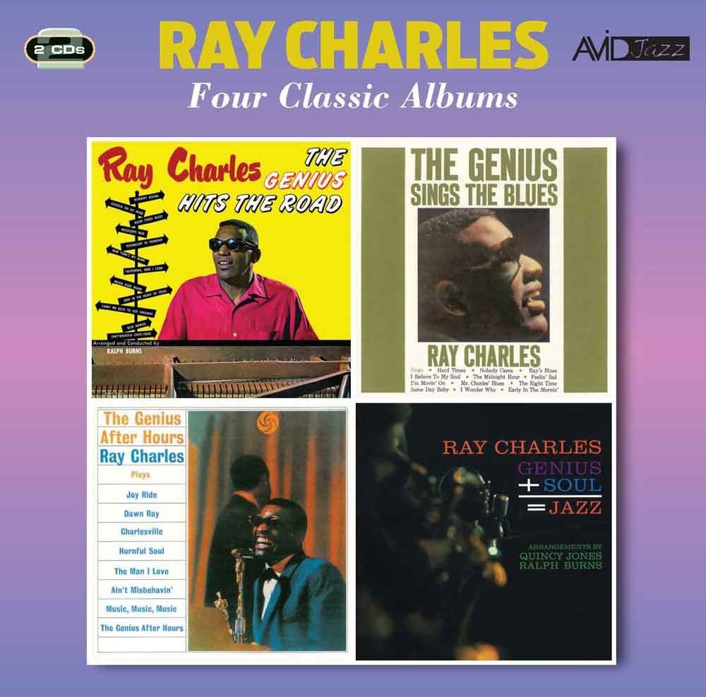 Ray Charles - Four Classic Albums (Avid Jazz) 2CD Album
