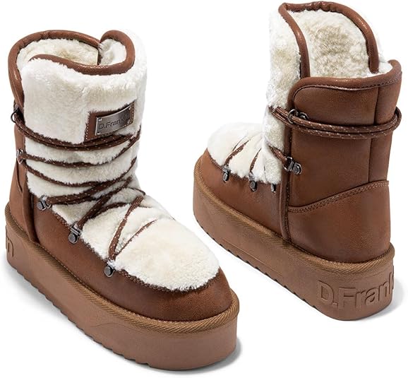 anklin - Australische winterlaarzen voor dames met bontvoering - Nordic Fur