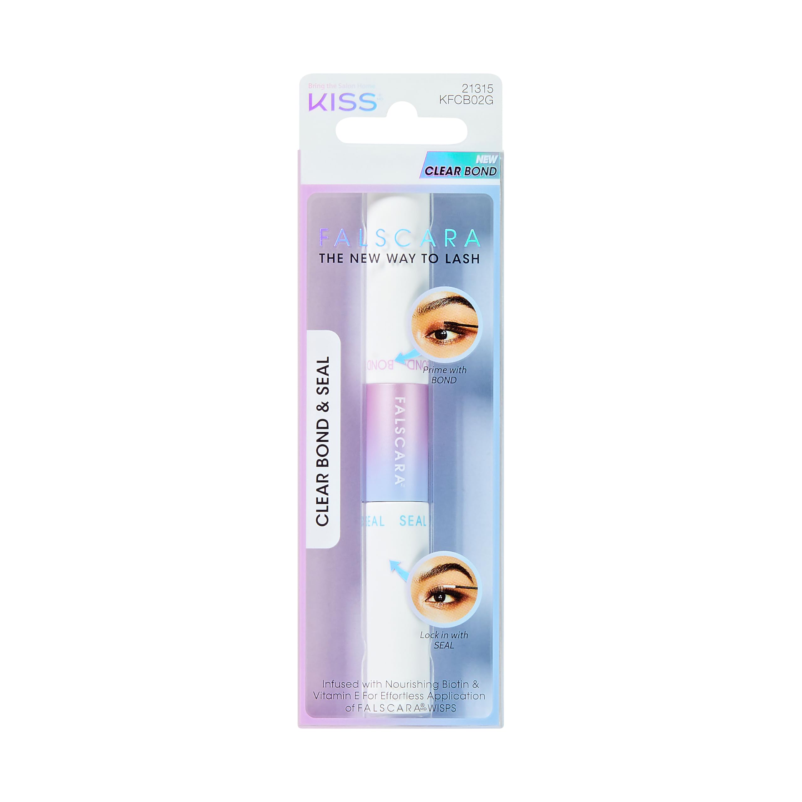 KISS Falscara Eyelash Bond & Seal Clear