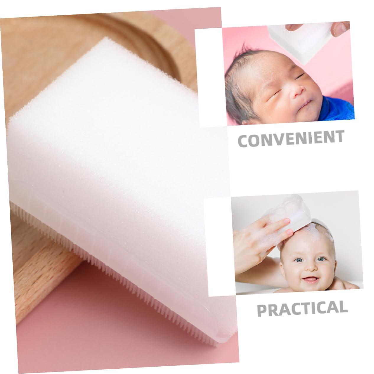 Artibetter 12piezas Cepillos Sensitivos Para Bebés De Herramienta De Entrenamiento De Integración Sensorial Esponjas De Baño Reutilizables Cepillos Para Baño y Cuidado Infantil