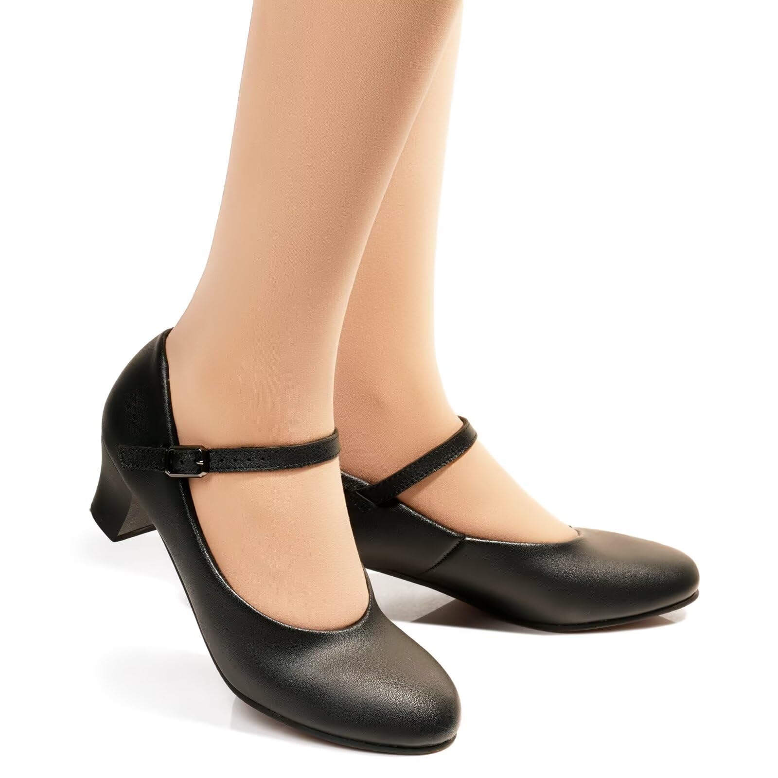 Knöchelriemen, Charakter-Schuhe, 3,9 cm, Ballsaal, Tanzschuhe für Damen, Tanzen, Latin Salsa