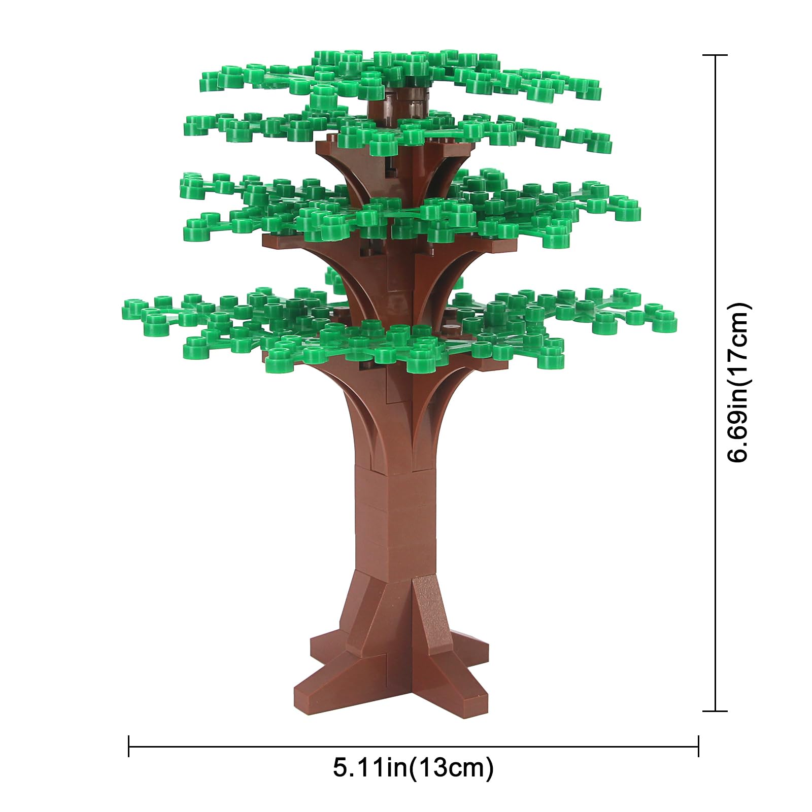 Amazon.com: Large Trees Building Block Set Compatible with