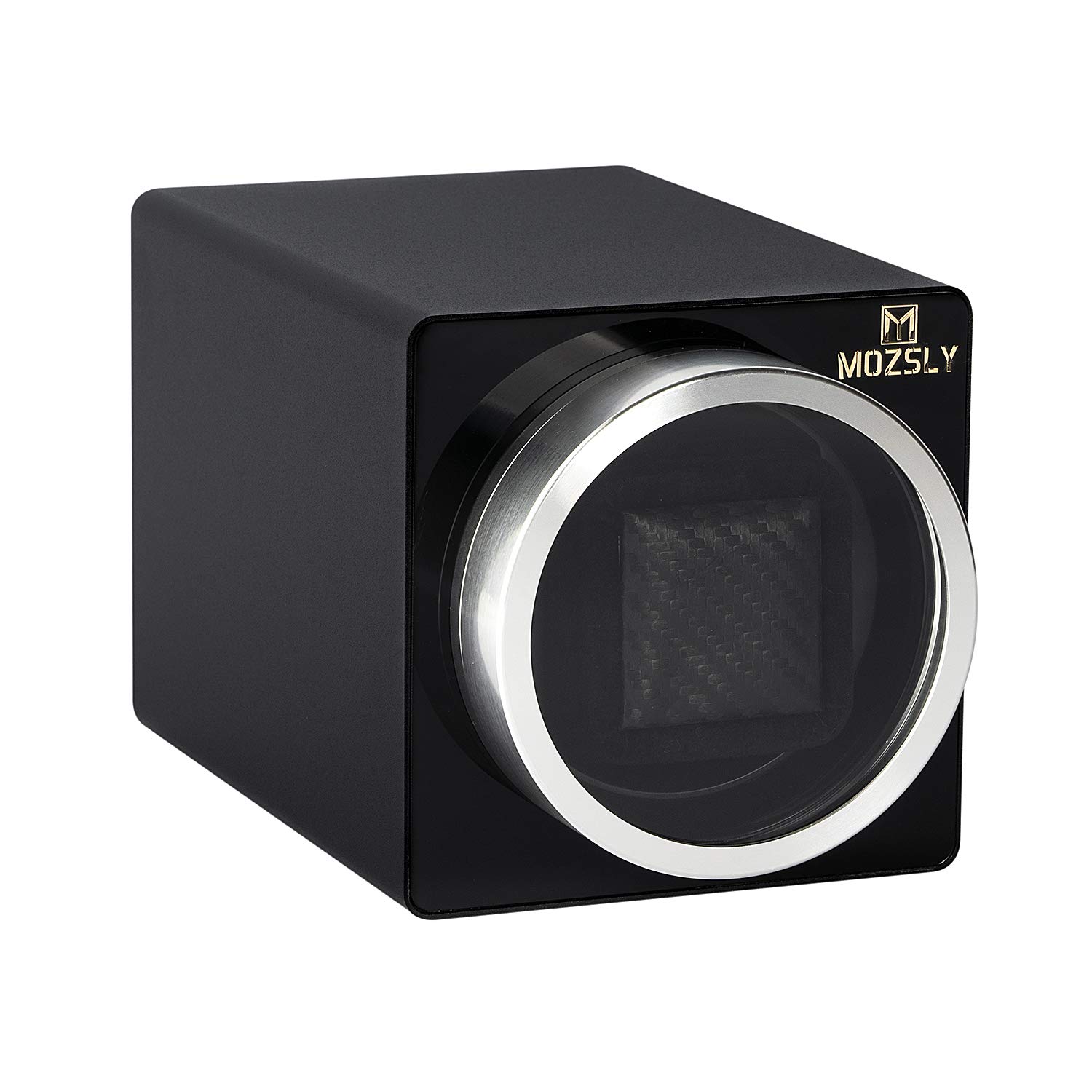 MOZSLY Single Watch Winder voor Automatische Horloges 12 Rotatie Mode