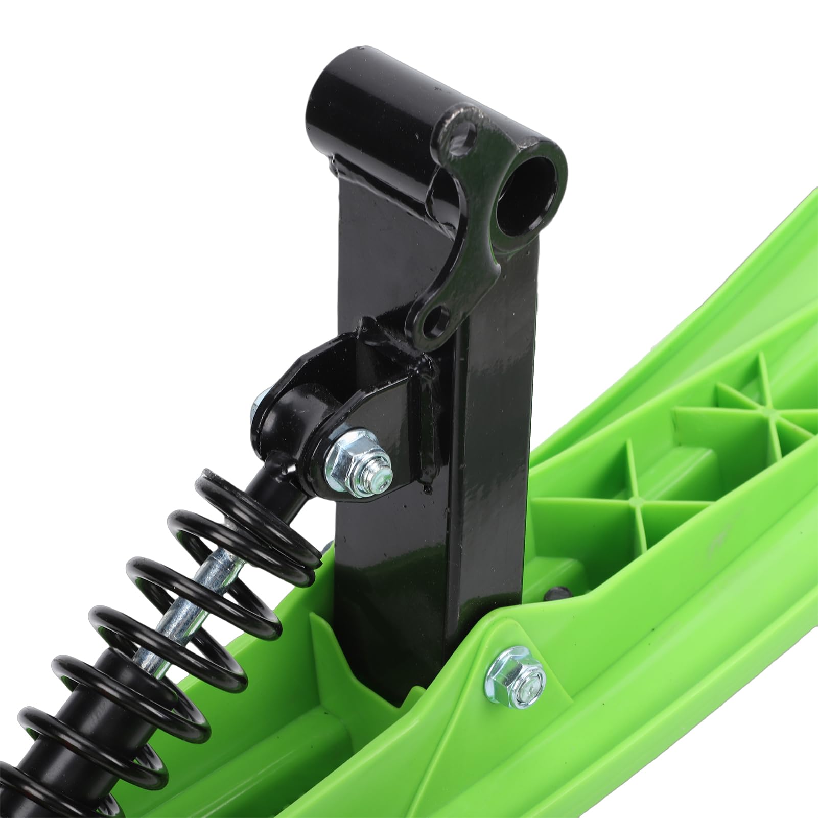 Cocoarm Planche de Luge pour VTT, Version avec Frein à Disque, Construction Durable en Métal et ABS, Idéale pour la Neige et la Boue avec stabilité et Adhérence Améliorées pour Les VTT