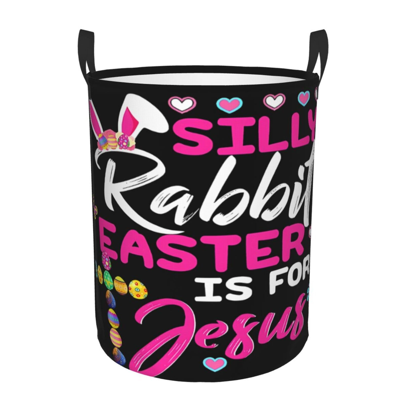 Cesta Porta Giocattoli 40X50cm Silly Rabbit Easter Is For Jesus Egg Cross