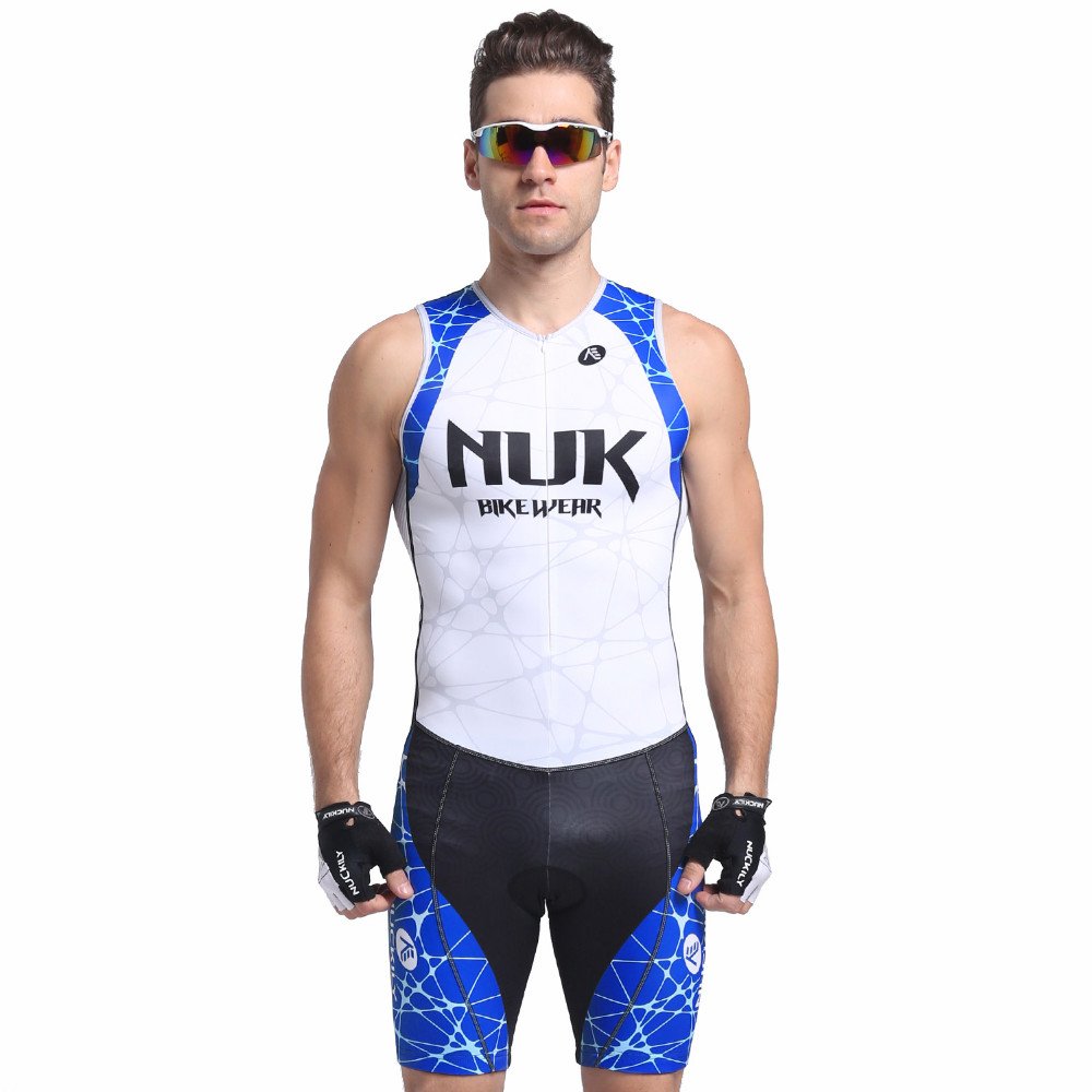 NUCKILY Summer Triathlon Suit Kurzarm-Radsportanzug für Herren