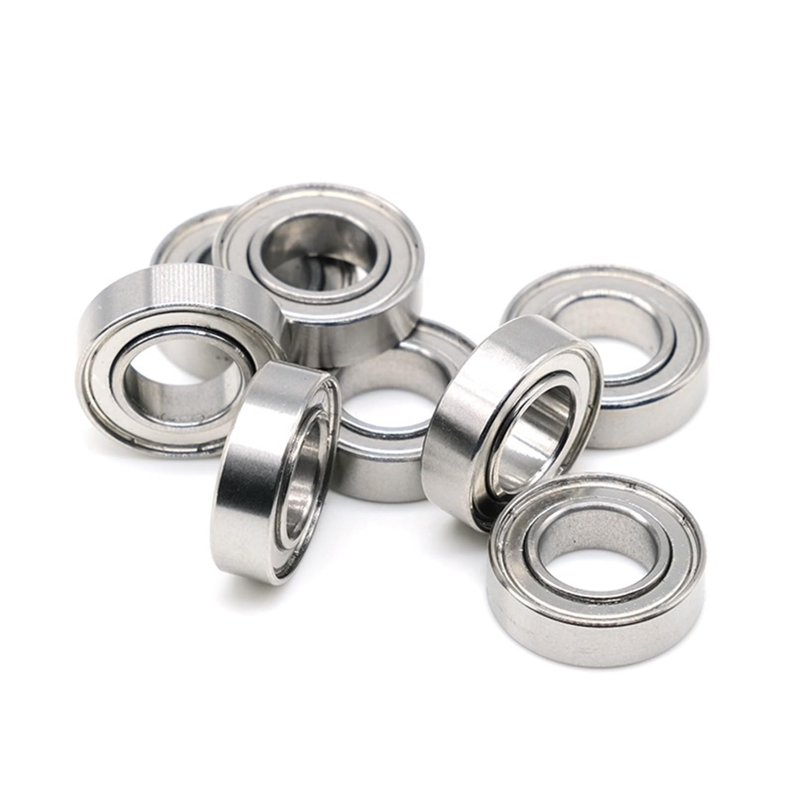 Cojinetes de bolas de ranura profunda 10 piezas de rodamientos S688ZZ de tamaño personalizado de 8 x 16 x 4 mm ABEC-7 440C Rodamientos de bolas de acero inoxidable S688 Z ZZ de 8 x 16 x 4 mm