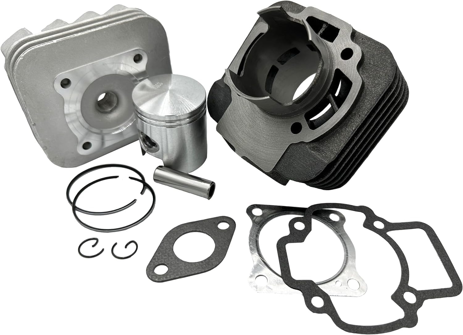 KIT CILINDRO GRUPPO TERMICO Ø 47 mm MODIFICA 70 MOTORE PIAGGIO ARIA 50 2T LIBERTY FREE ZIP