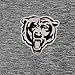 Antigua Men's Heather Black Chicago Bears Par 3 Polo