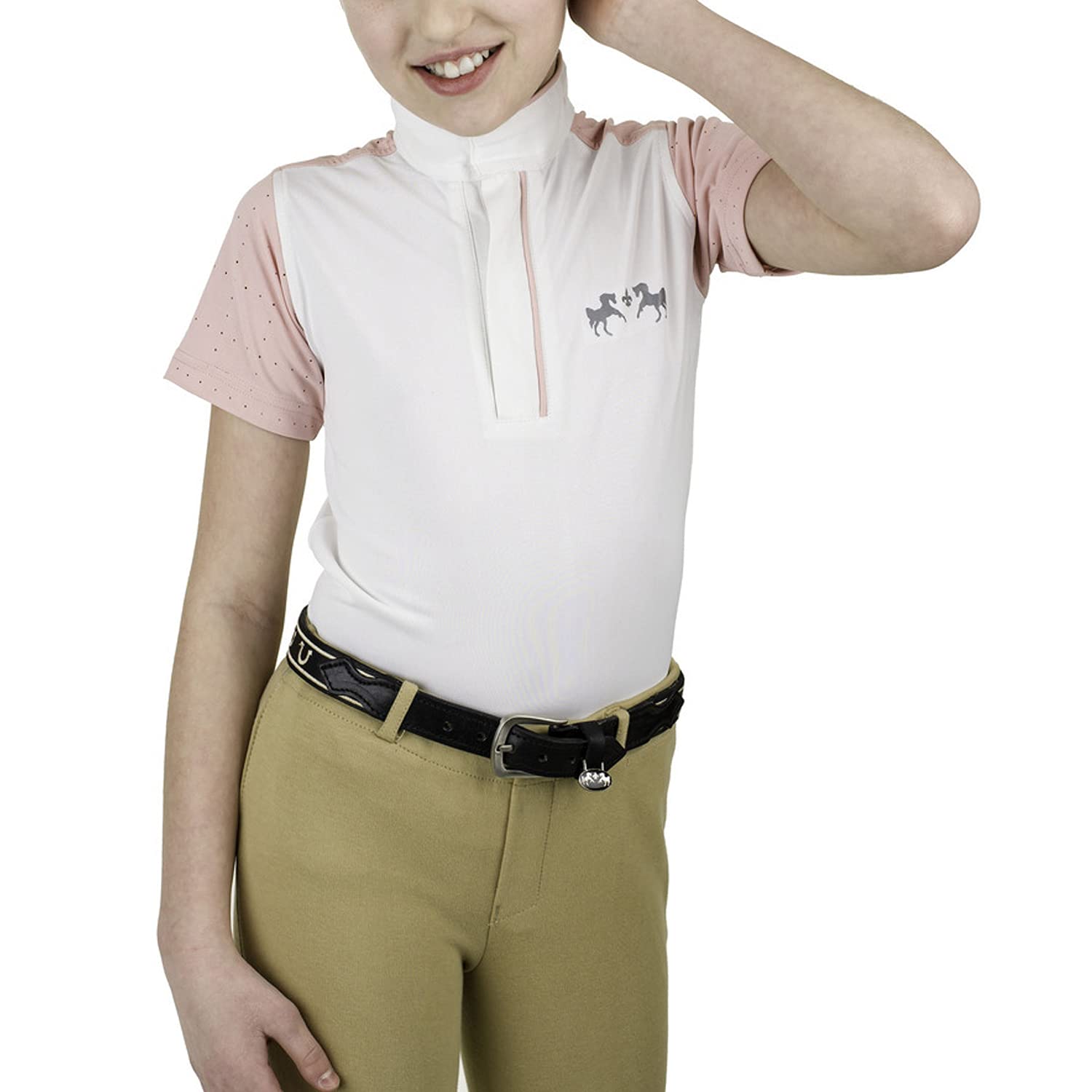 Children's Magda Equicool Short Sleeve Show Shirt