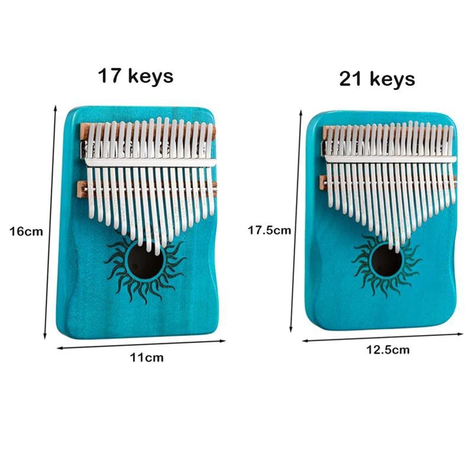 Solidna Kalimba Fortepian Kalimba Z Litego Drewna Klonowego