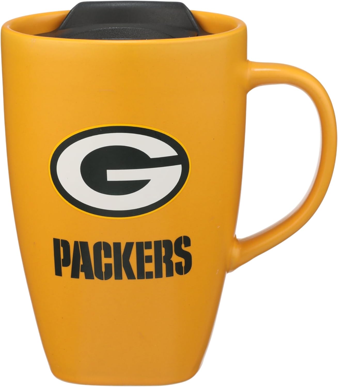 The Memory Company Officially Licensed NFL - Green Bay Packers 15oz Square Mug with Logo