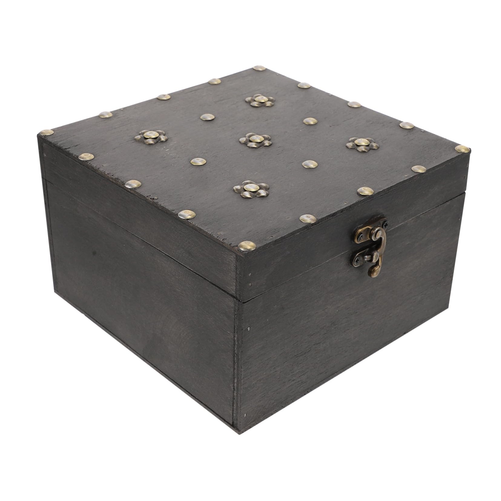Boîte de rangement bois vintage Uonlytech pour bijoux et accessoires de table