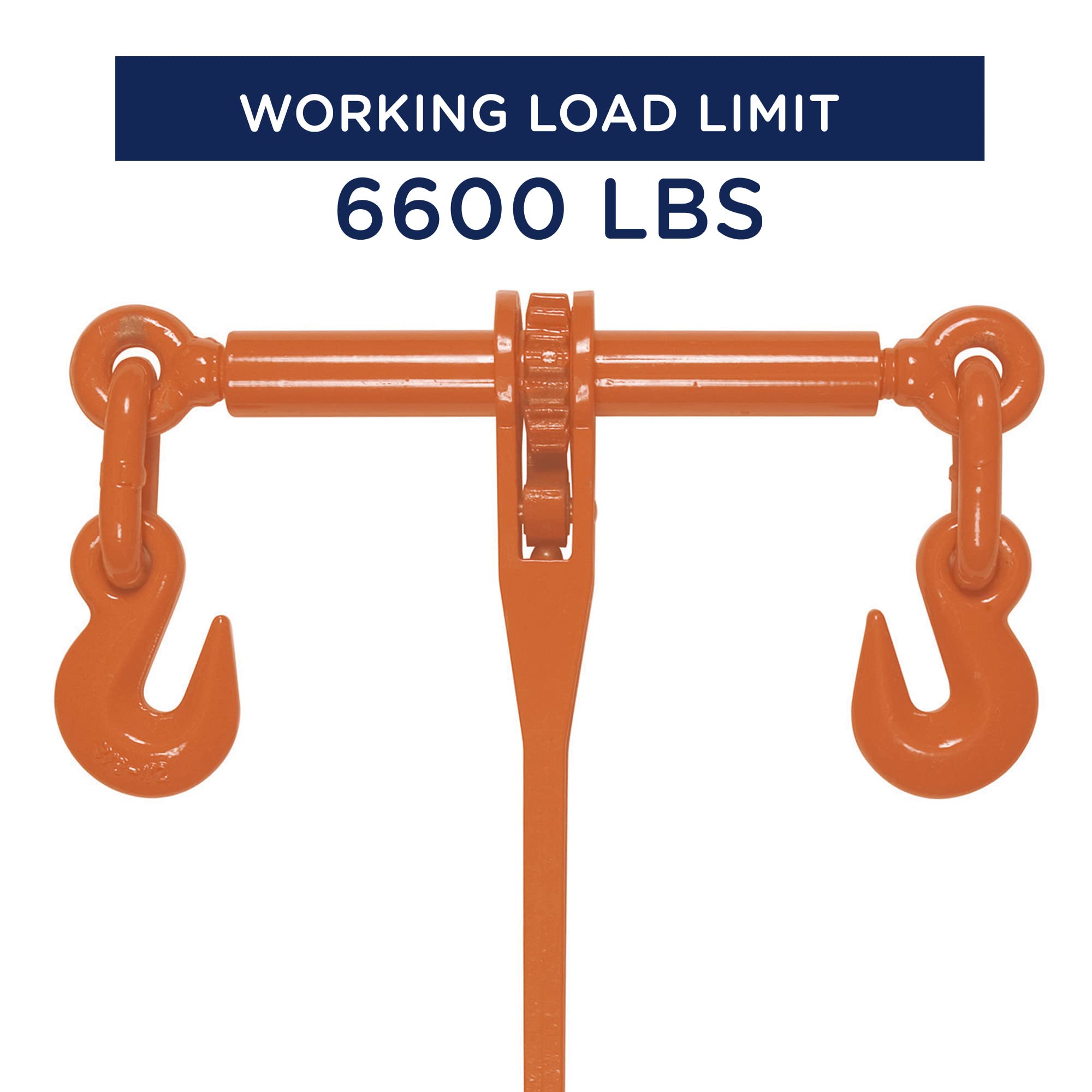 Ben-Mor Ratchet Chain Binder - 2600 lbs -3