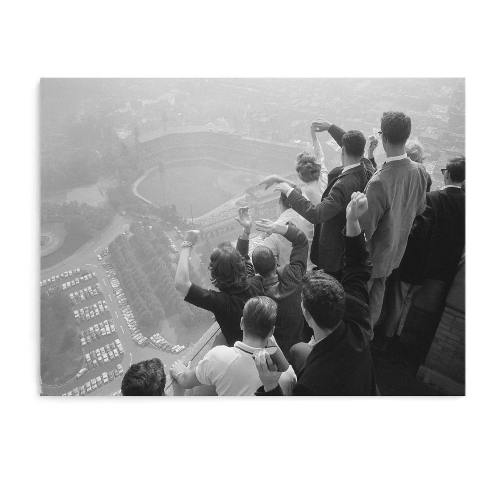 Black And White Posters Forbes Field Canvas Prints Wall Posters Wall Art Paintings Canvas Wall Decor Home Decor Living Room Decor Aesthetic Prints 16x20inch(40x51cm) Unframe-style
