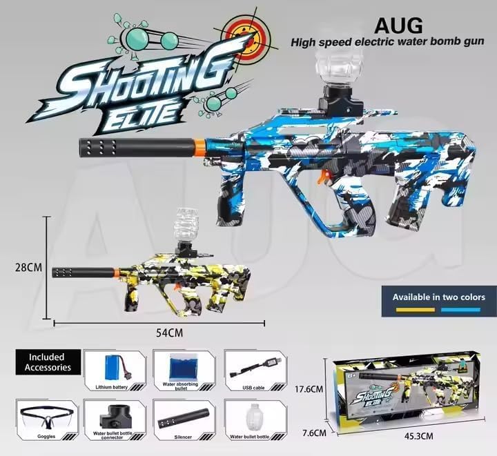 Image of Fresh Gel Blaster Gun Automatic Gun for Kids-Adults Electric Operated High Speed Including 5000 Gel Balls for Kids and Adults. B10