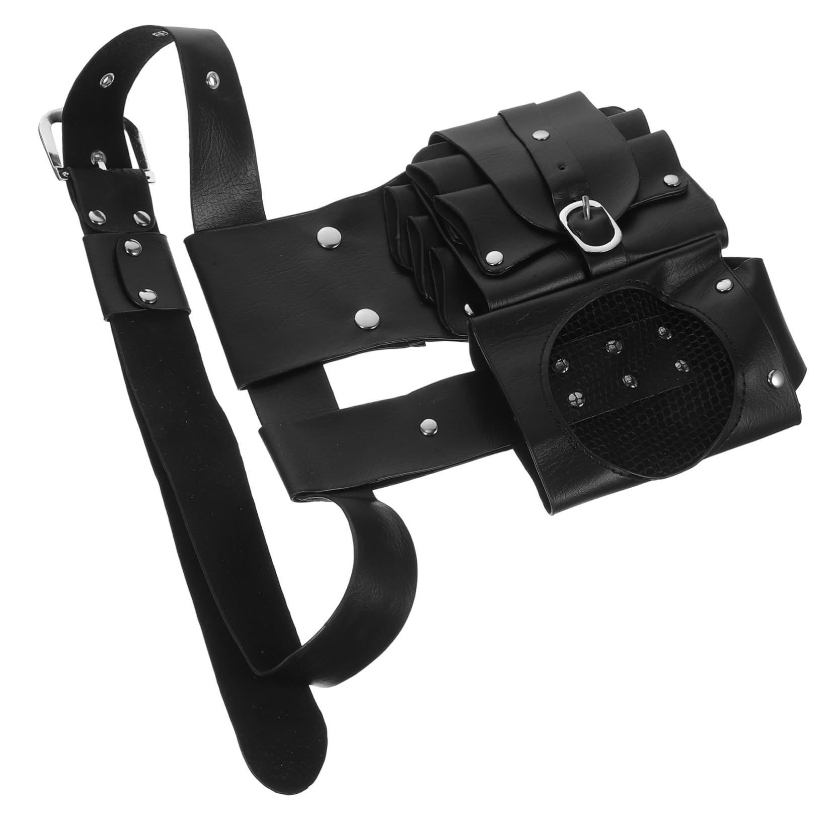 TOVINANNA Scissor Storage Bag Hair Accessory Storage Hair Stylist Bag for Equipment Hair Tool Bag Push-Cut Bag