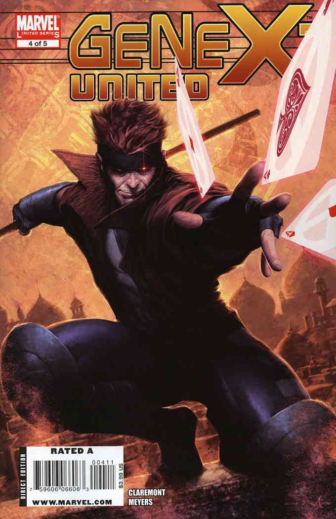 Genext: United #4 VF/NM ; Marvel comic book | Chris Claremont