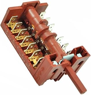 SPARES2GO 4 Position Function Grill Selector Switch for Howdens Lamona Oven Cooker