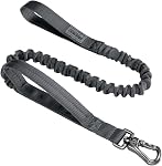 EXCELLENT ELITE SPANKER Bungee Poignée rembourrée pour chiens moyens et petits (Coyote Brown)