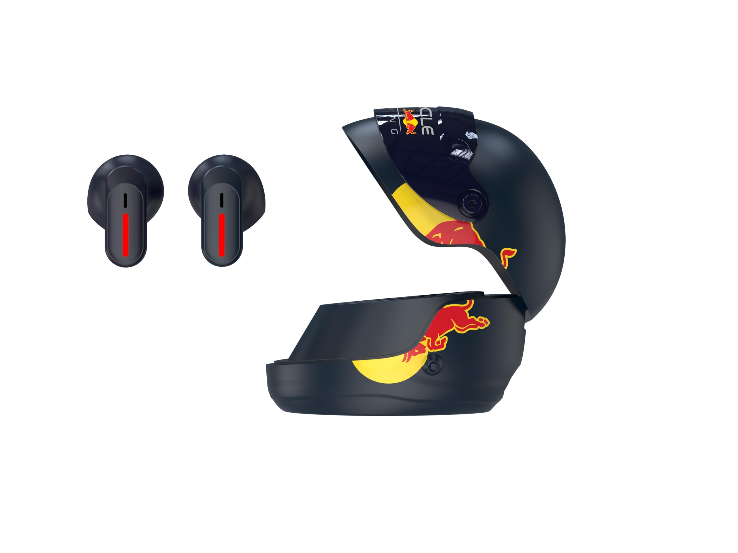 Red Bull Racing Casque Bluetooth in-Ear RB‑EB220 avec Son Premium, Driver 13 mm, étui de Charge de 300 mAh et USB‑C