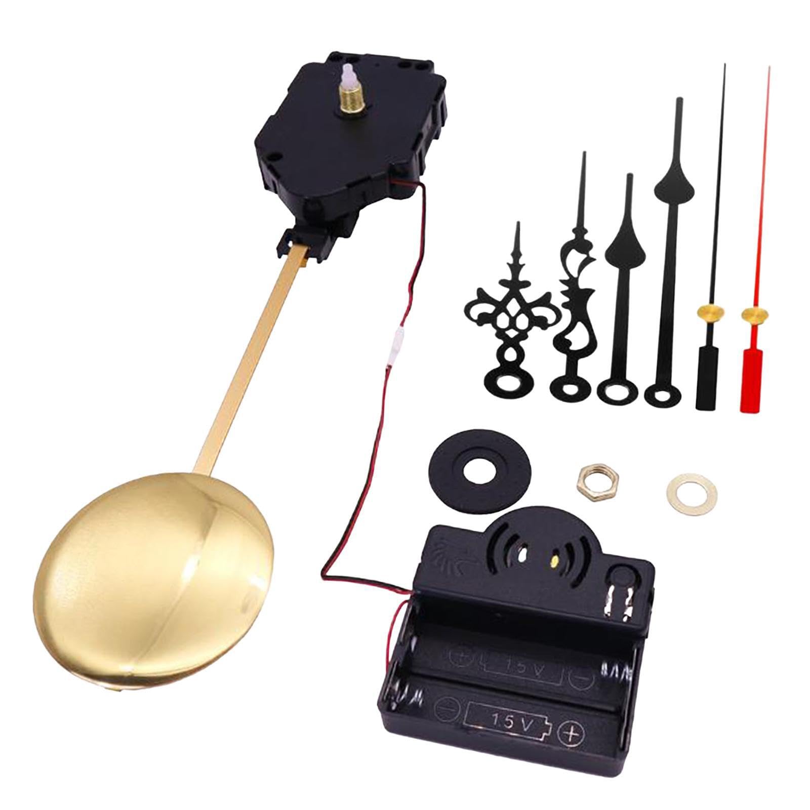 TWISAXC Clock Movement Parts Replacement Tools With Non Ticking Mechanism Home Decor And for Creative Projects Pendulum Clock Movement With Is For DIY Projects Or, Style B