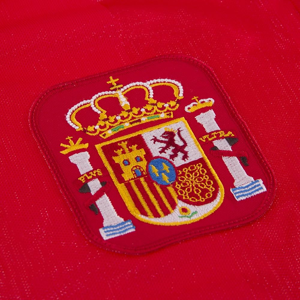 Copa - España 1984 - Camiseta de fútbol Retro - Hombre - Roja
