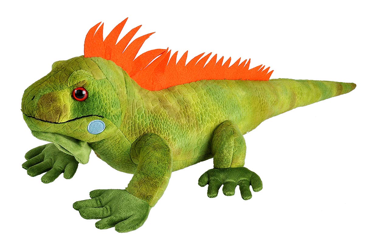 Wild Republic 12905 Iguana Plush, Cuddlekins Cuddly Soft Toys, Kids Gifts, 15 inches