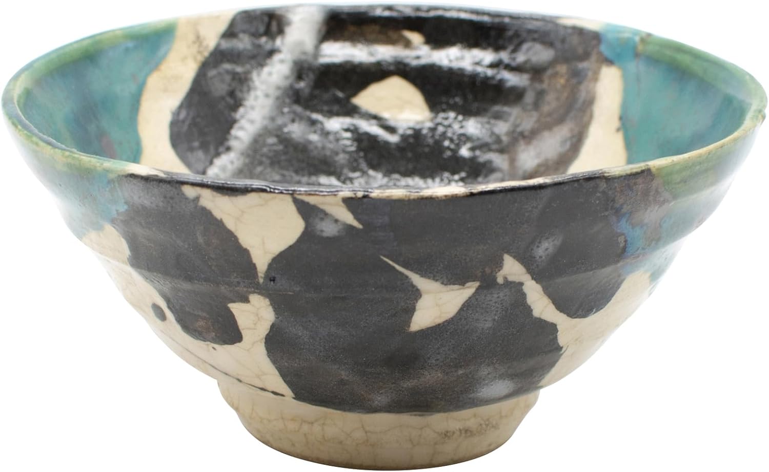 Seto Ware 139-0001 Sanji Gosan Rice Bowl (with Presentation Box), Old Oribe